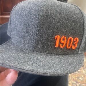 Harley-Davidson Gray Cap with Orange Logo